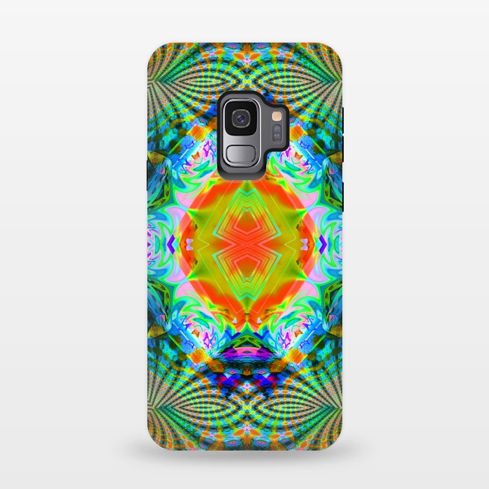 Galaxy S9 StrongFit Kaleidoscope mandala ii by haroulita
