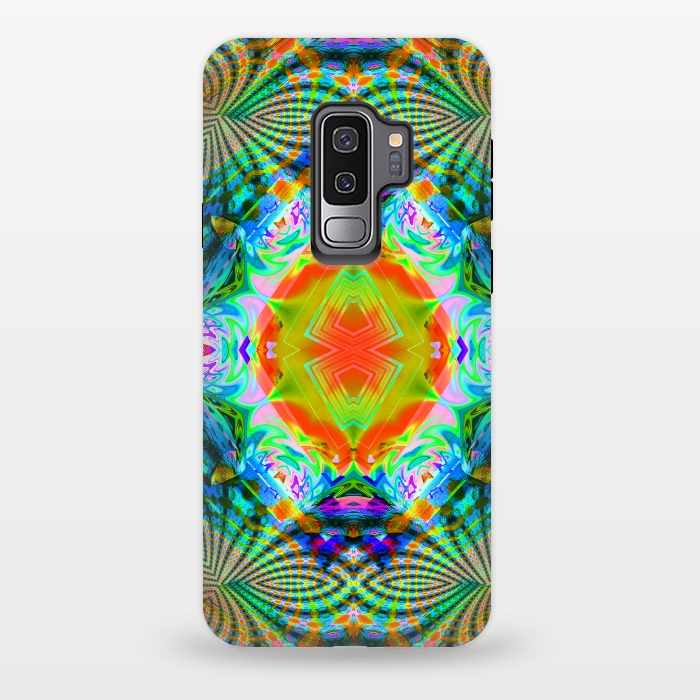 Galaxy S9 plus StrongFit Kaleidoscope mandala ii by haroulita