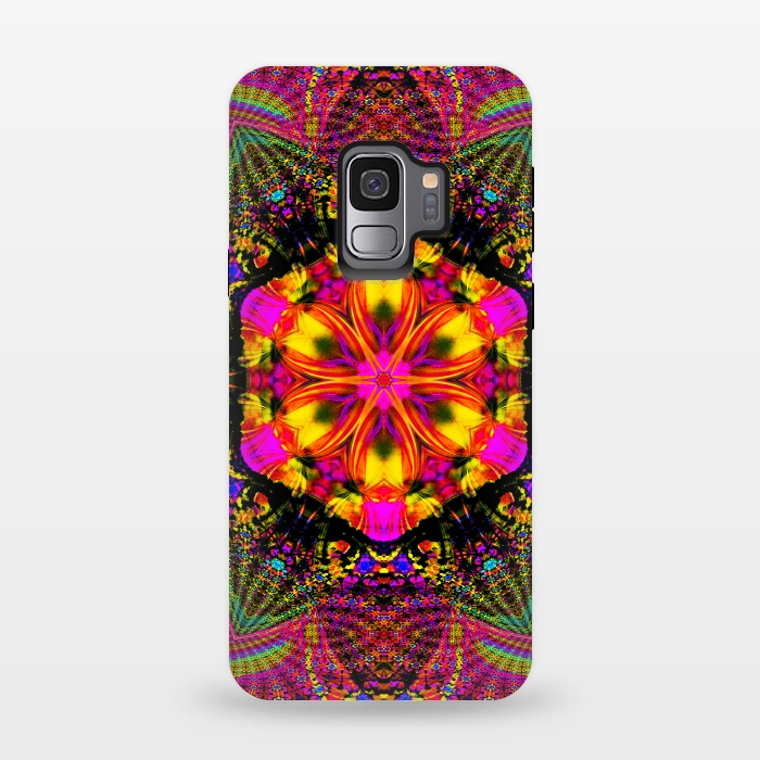 Galaxy S9 StrongFit Kaleidoscope mandala iii by haroulita