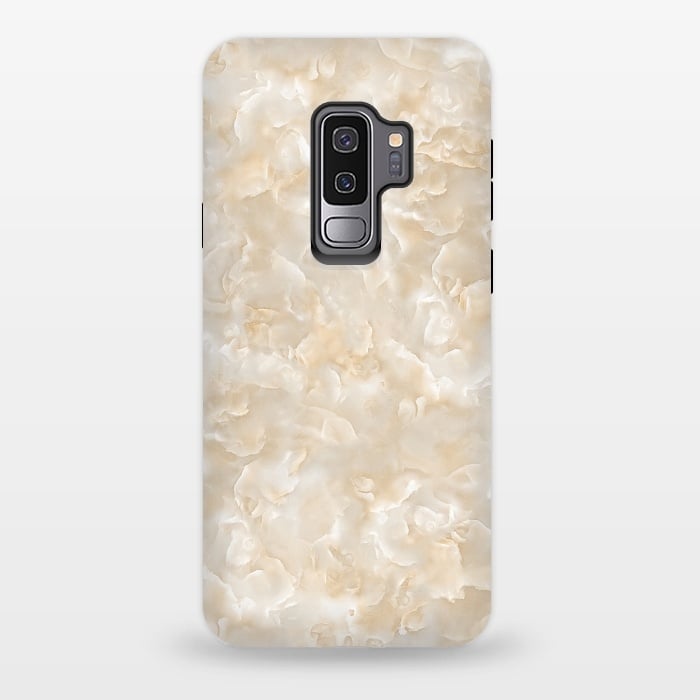 Galaxy S9 plus StrongFit Creme Mother of Pearl Texture by  Utart