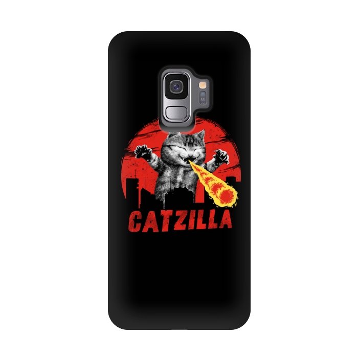 Galaxy S9 StrongFit Catzilla by Vincent Patrick Trinidad