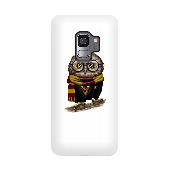 Galaxy S9 StrongFit Owly Potter by Vincent Patrick Trinidad