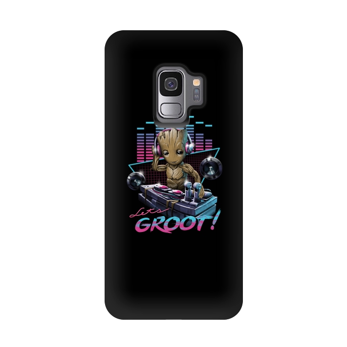 Galaxy S9 StrongFit Let's Groot by Vincent Patrick Trinidad