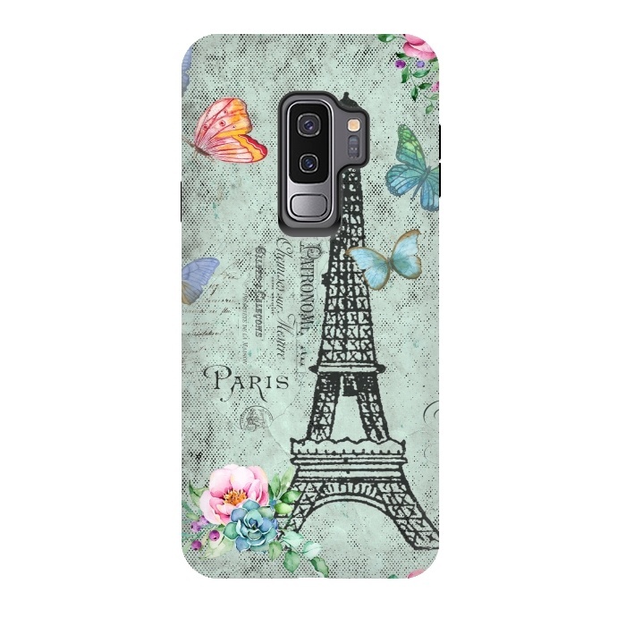 Galaxy S9 plus StrongFit Vintage Paris by  Utart