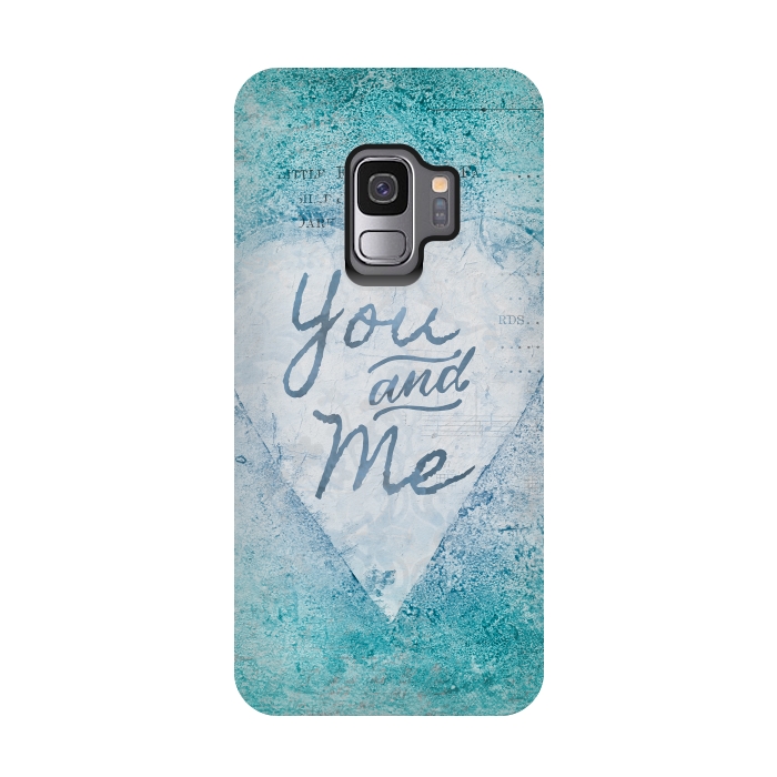 Galaxy S9 StrongFit You And Me Love Heart by Andrea Haase
