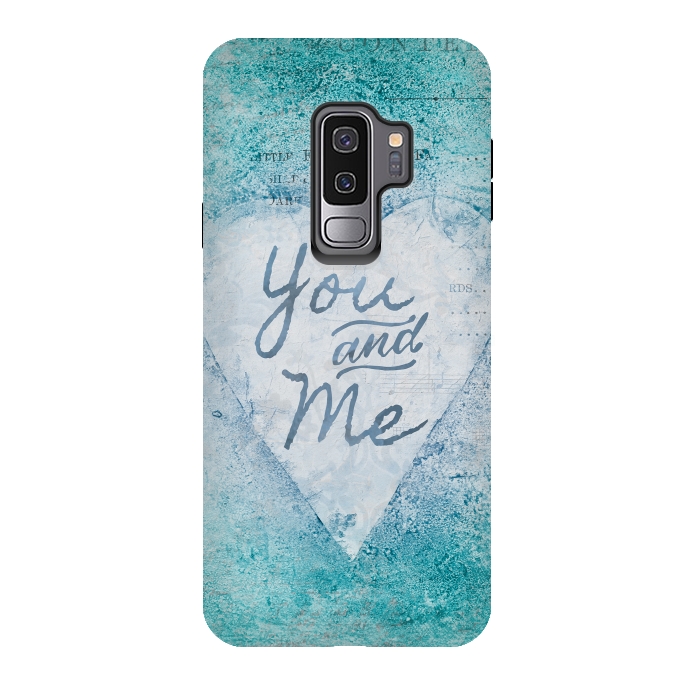 Galaxy S9 plus StrongFit You And Me Love Heart by Andrea Haase