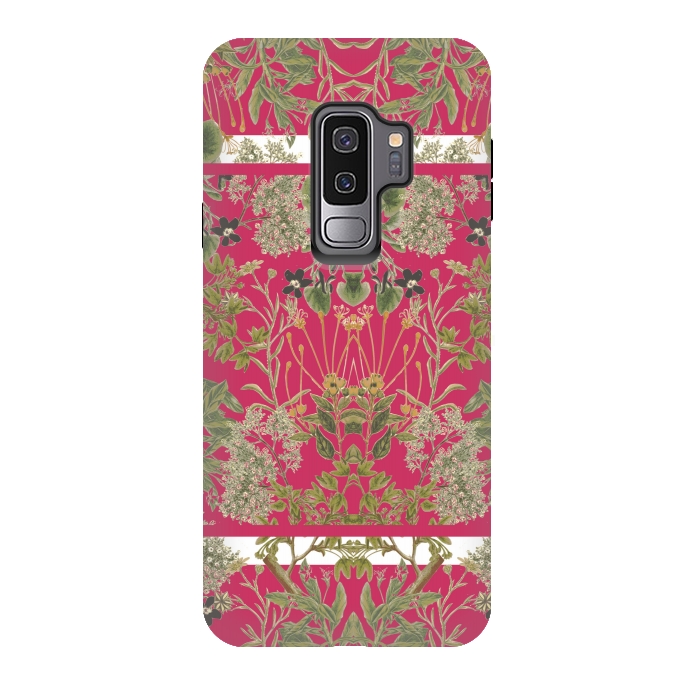 Galaxy S9 plus StrongFit Botanic Frames by Zala Farah