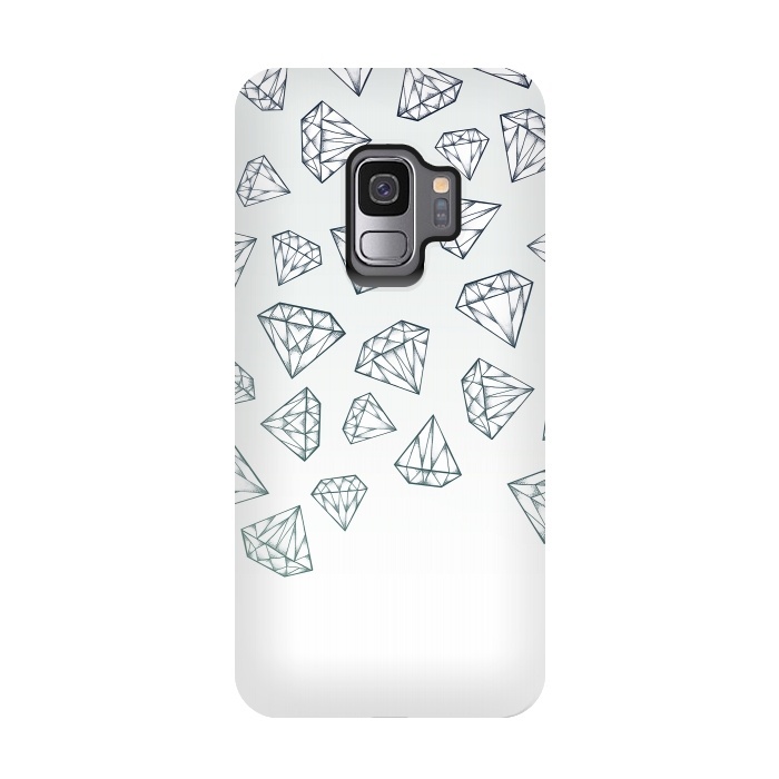Galaxy S9 StrongFit Diamond Shower by Barlena