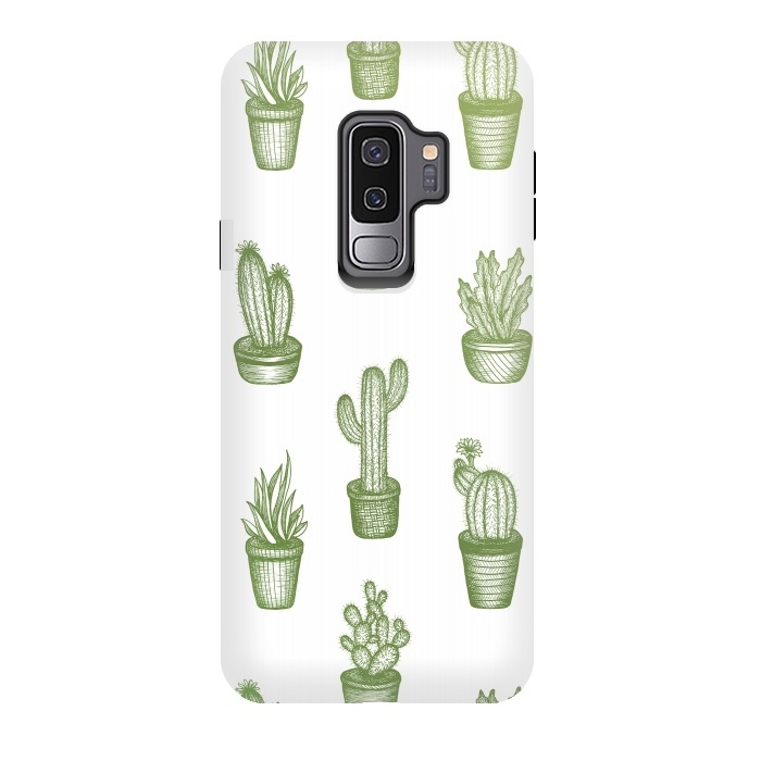 Galaxy S9 plus StrongFit Succulents by Barlena