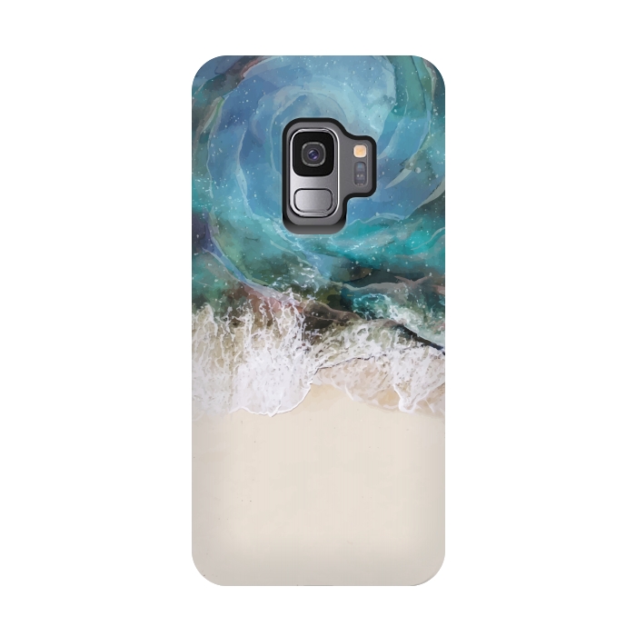 Galaxy S9 StrongFit Sea Vortex by Creativeaxle