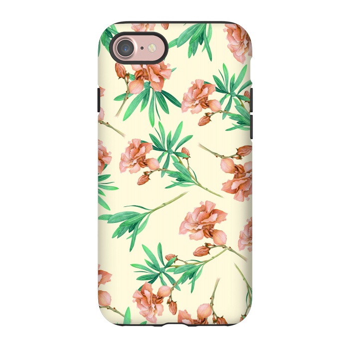iPhone 7 StrongFit Tropical Oleander by Creativeaxle