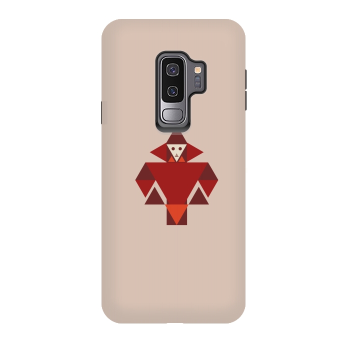 Galaxy S9 plus StrongFit triangle human art by TMSarts