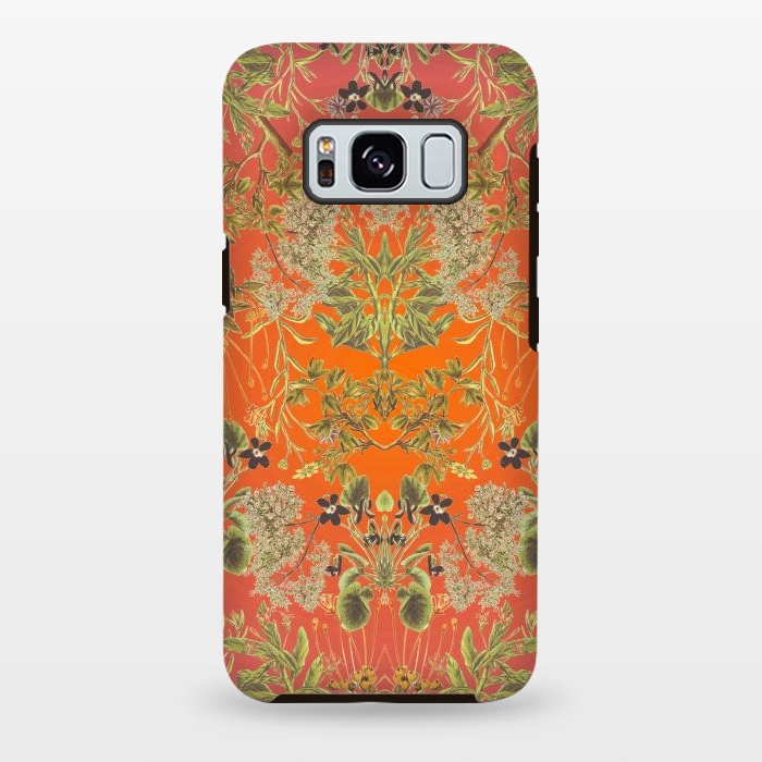 Galaxy S8 plus StrongFit Botanical Pattern by Zala Farah