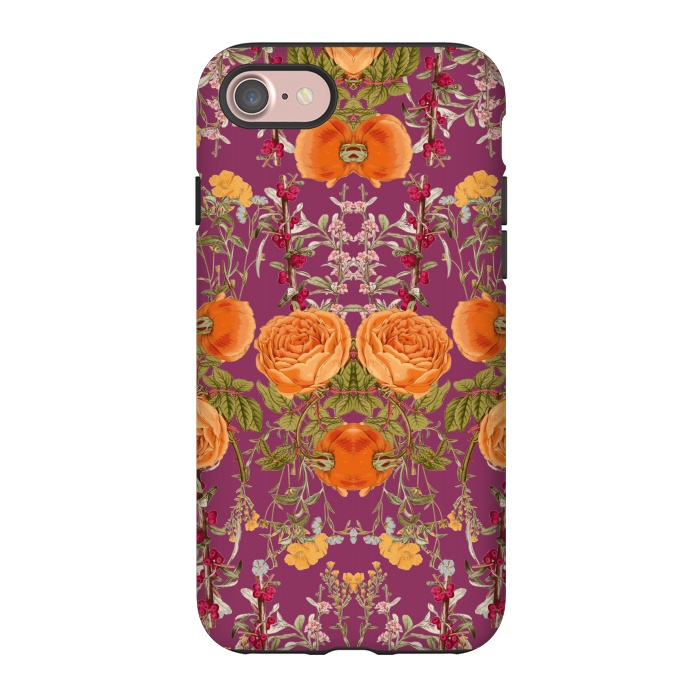 iPhone 7 StrongFit Vibrant Botanic by Zala Farah