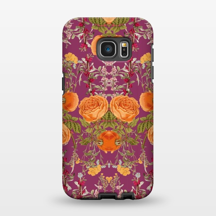 Galaxy S7 EDGE StrongFit Vibrant Botanic by Zala Farah