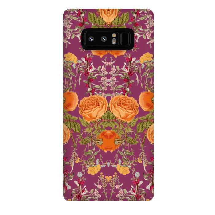 Galaxy Note 8 StrongFit Vibrant Botanic by Zala Farah