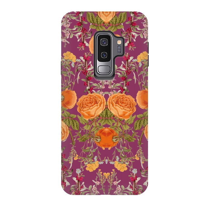 Galaxy S9 plus StrongFit Vibrant Botanic by Zala Farah