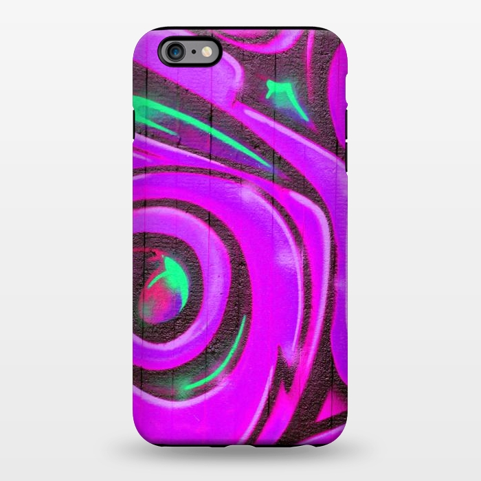 iPhone 6/6s plus StrongFit Pink Graffiti by Andrea Haase
