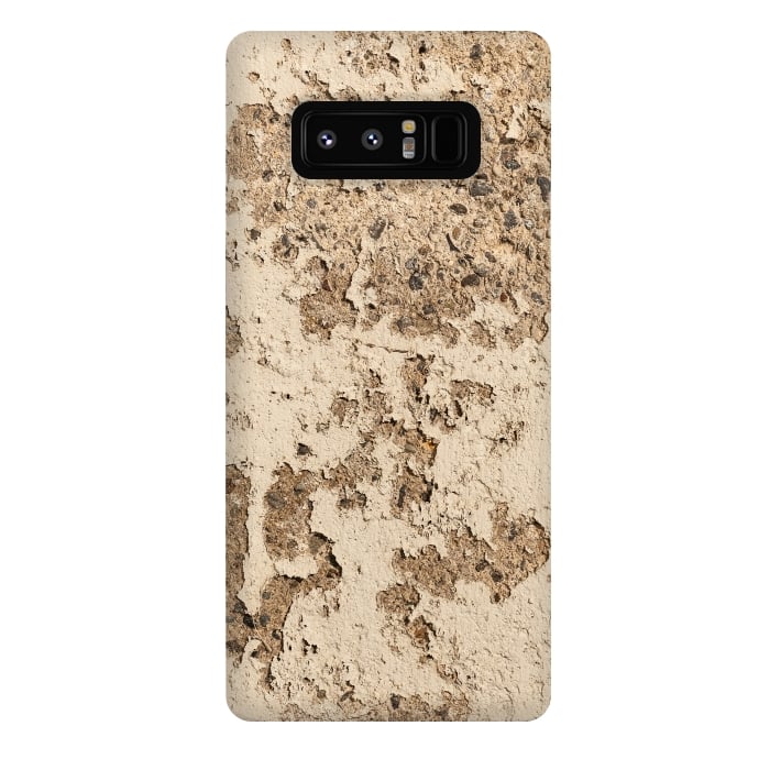 Galaxy Note 8 StrongFit Old Wall With Flaked Off Plaster by Andrea Haase