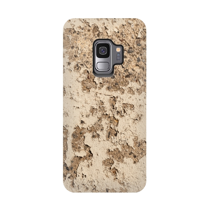 Galaxy S9 StrongFit Old Wall With Flaked Off Plaster by Andrea Haase