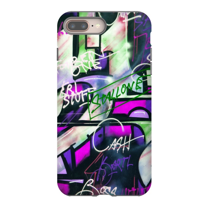 iPhone 7 plus StrongFit Colorful Graffiti by Andrea Haase