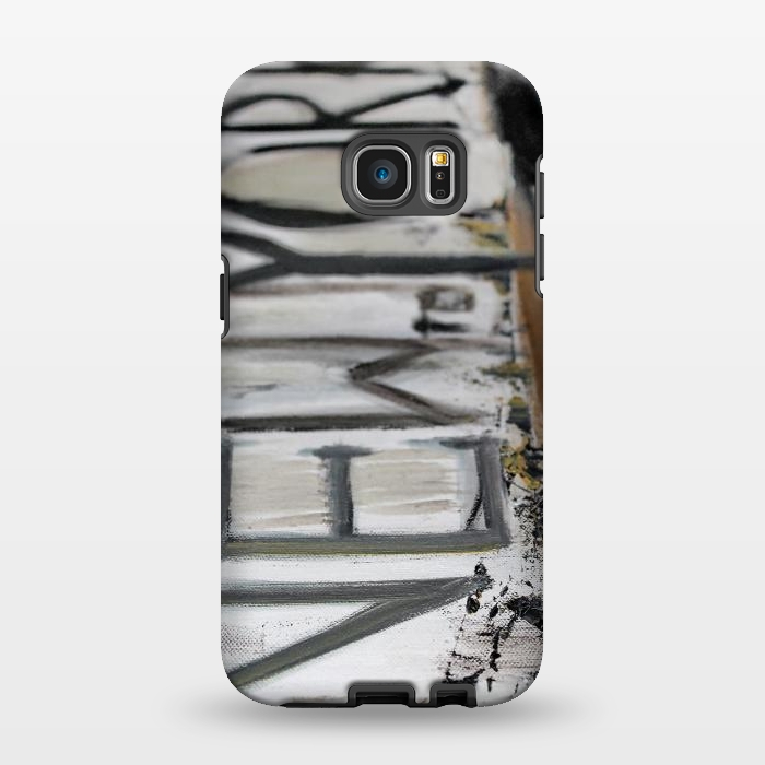Galaxy S7 EDGE StrongFit New To York Graffiti by Andrea Haase