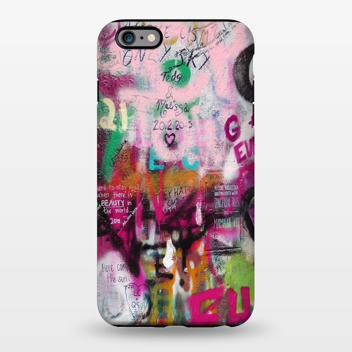 iPhone 6/6s plus StrongFit Colorful GraffitiArt by Andrea Haase