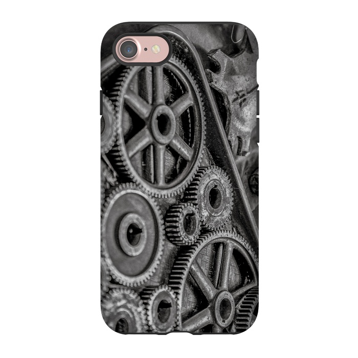 iPhone 7 StrongFit Steampunk Gear by Andrea Haase