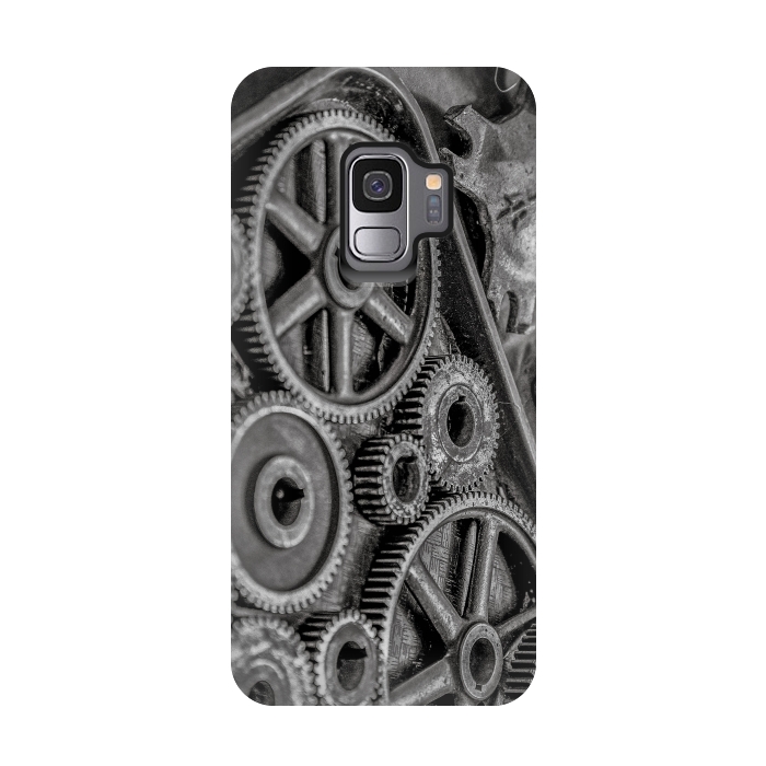 Galaxy S9 StrongFit Steampunk Gear by Andrea Haase