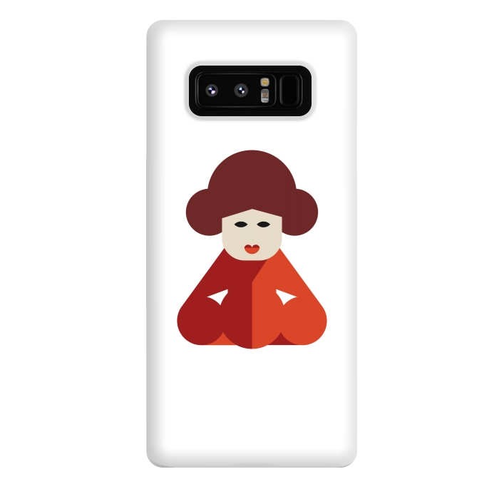 Galaxy Note 8 StrongFit cuteness chinese women by TMSarts