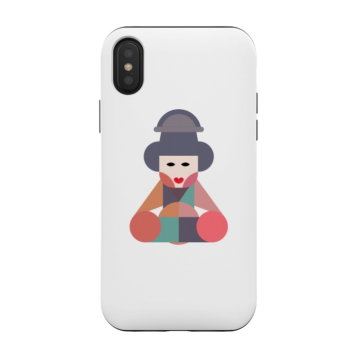 iPhone Xs / X StrongFit asian beauty by TMSarts