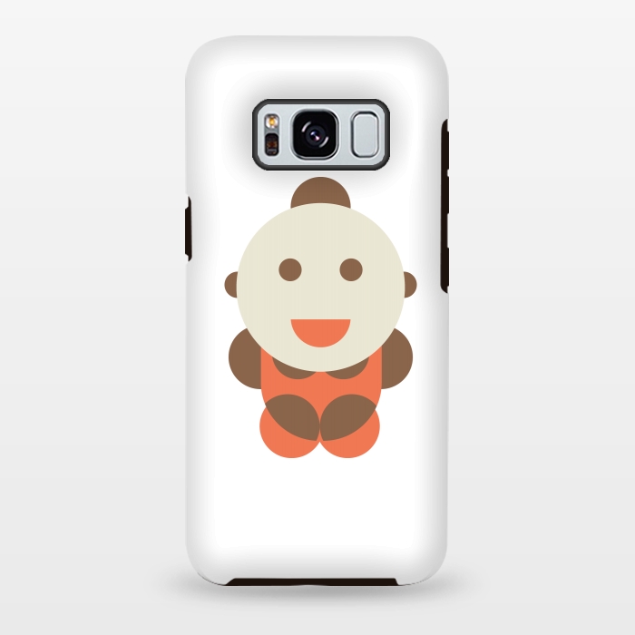 Galaxy S8 plus StrongFit cute kiddy by TMSarts