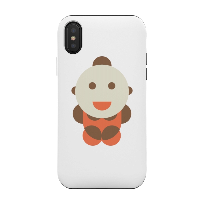 iPhone Xs / X StrongFit cute kiddy by TMSarts