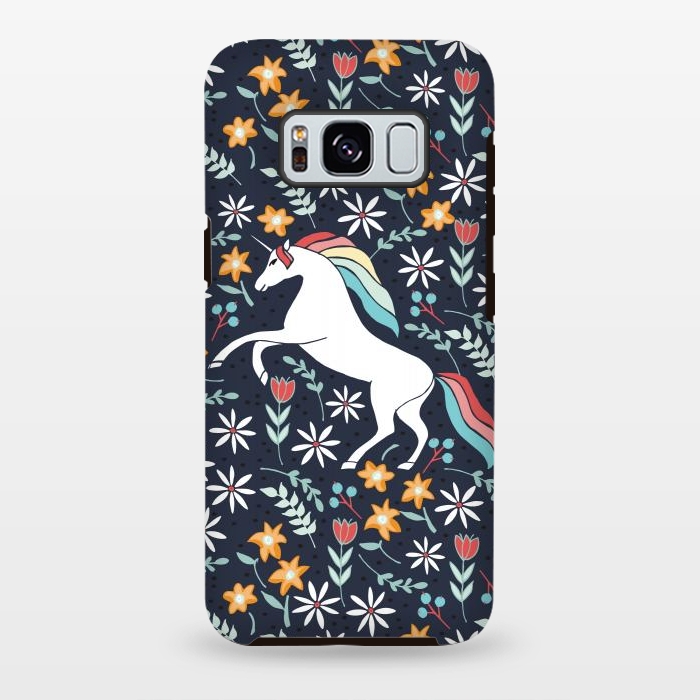 Galaxy S8 plus StrongFit Unicorn by Dunia Nalu