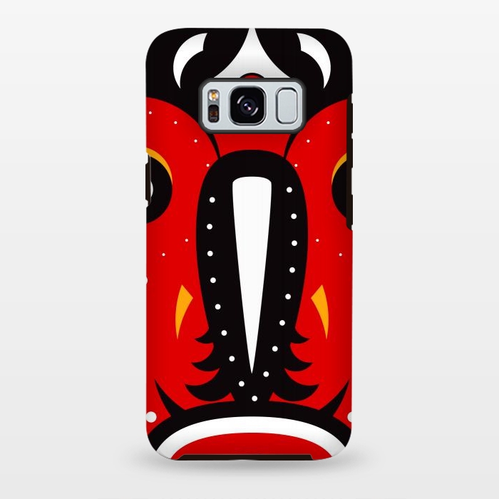 Galaxy S8 plus StrongFit teke tribal mask by TMSarts