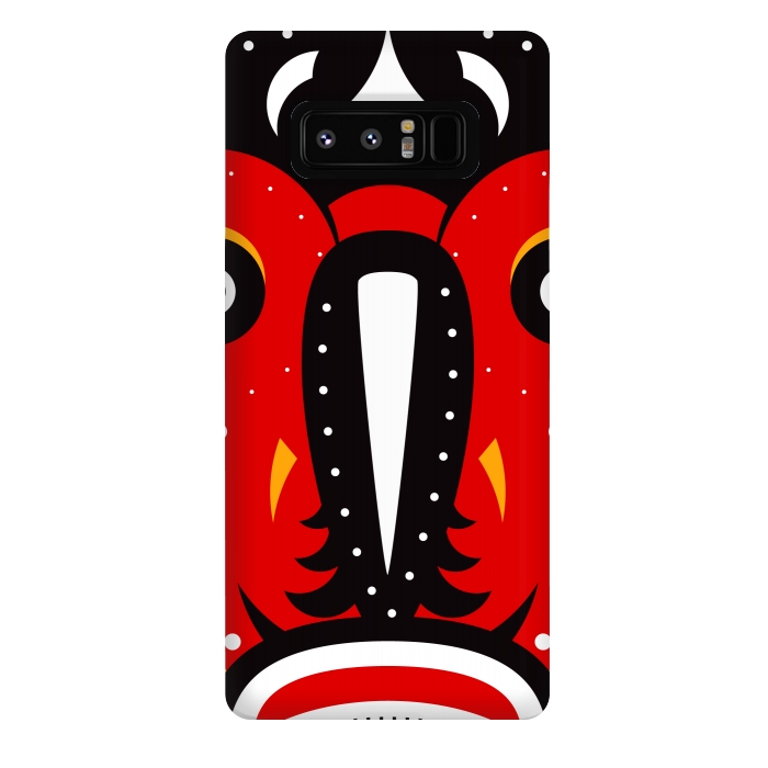 Galaxy Note 8 StrongFit teke tribal mask by TMSarts