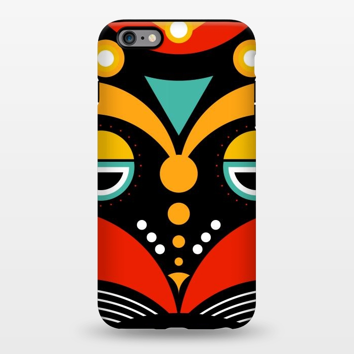 iPhone 6/6s plus StrongFit rasta tribal mask by TMSarts