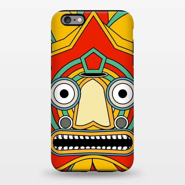 iPhone 6/6s plus StrongFit indian tribal mask by TMSarts