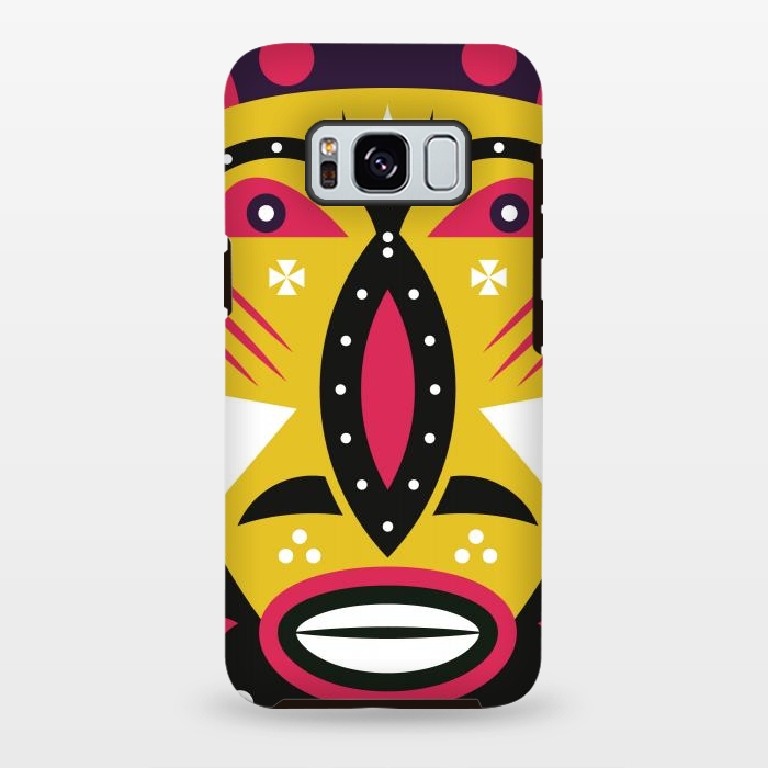 Galaxy S8 plus StrongFit kuba tribal mask by TMSarts