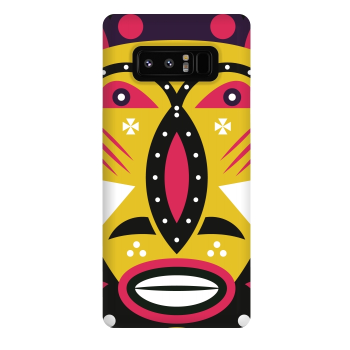 Galaxy Note 8 StrongFit kuba tribal mask by TMSarts