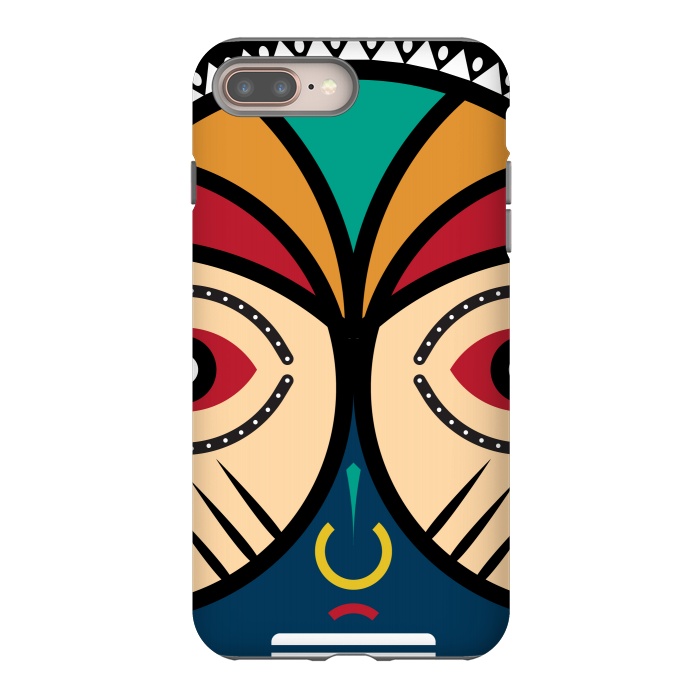 iPhone 7 plus StrongFit Pende tribal Mask by TMSarts