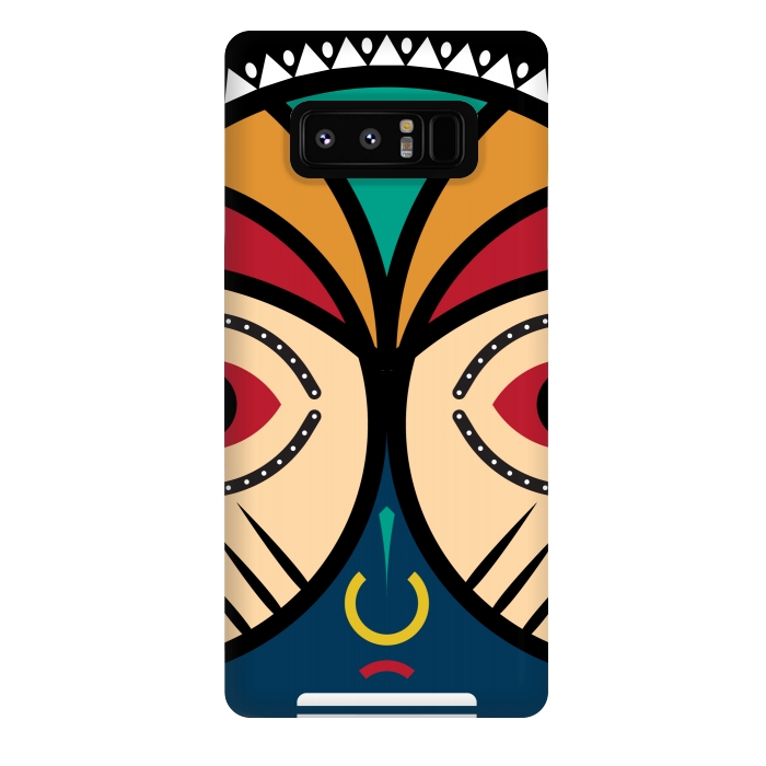 Galaxy Note 8 StrongFit Pende tribal Mask by TMSarts
