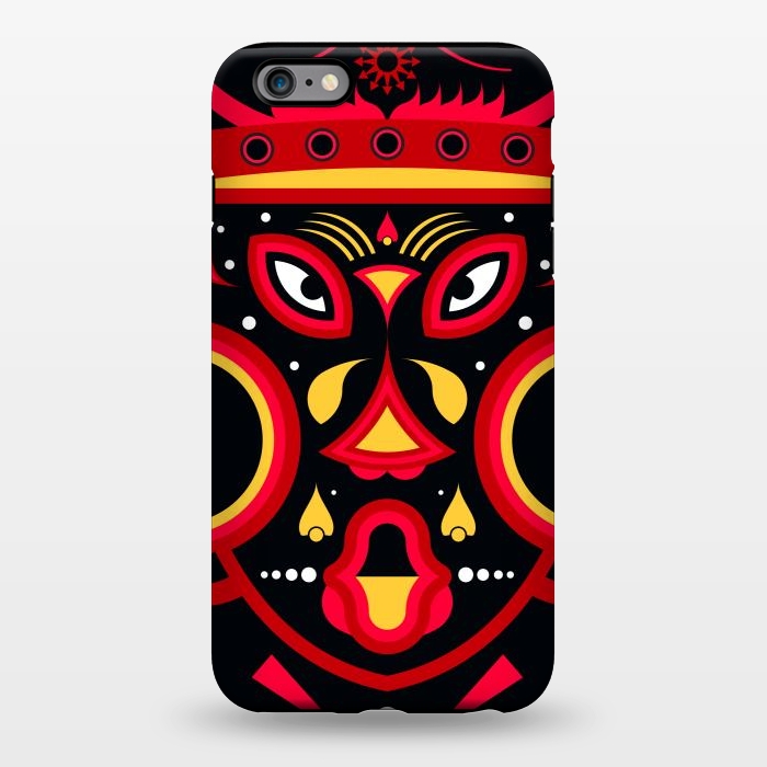iPhone 6/6s plus StrongFit ceremonial tribal mask by TMSarts
