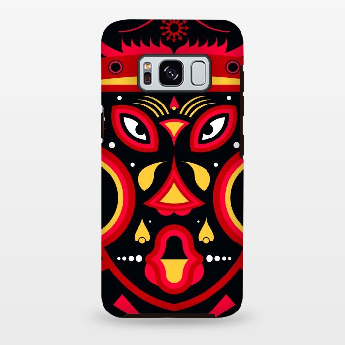 Galaxy S8 plus StrongFit ceremonial tribal mask by TMSarts