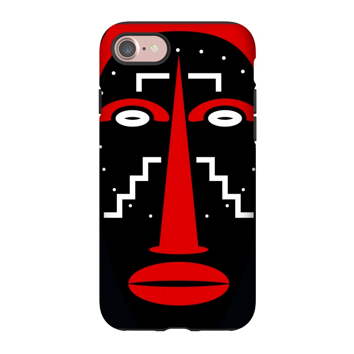 iPhone 7 StrongFit Ligbi tribal Mask by TMSarts