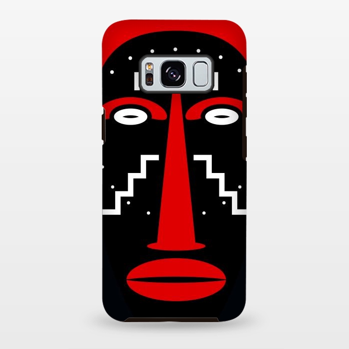 Galaxy S8 plus StrongFit Ligbi tribal Mask by TMSarts