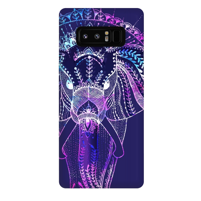 Galaxy Note 8 StrongFit Elephant Dreams  by Rose Halsey