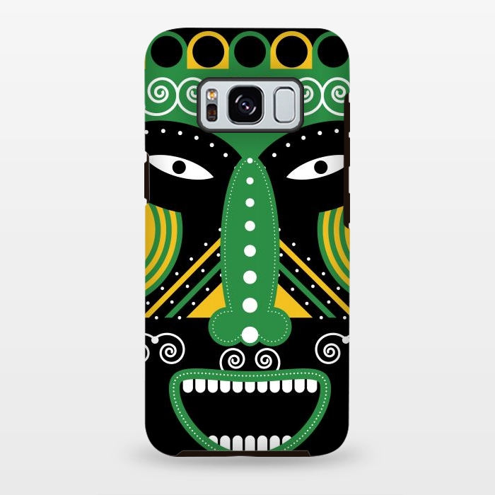 Galaxy S8 plus StrongFit ritual tribal mask by TMSarts