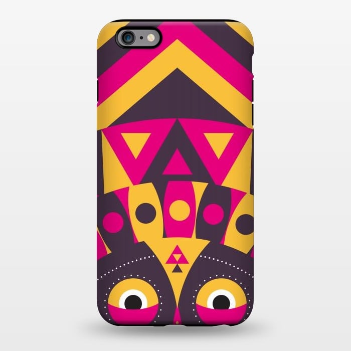 iPhone 6/6s plus StrongFit aboriginal tribal mask by TMSarts