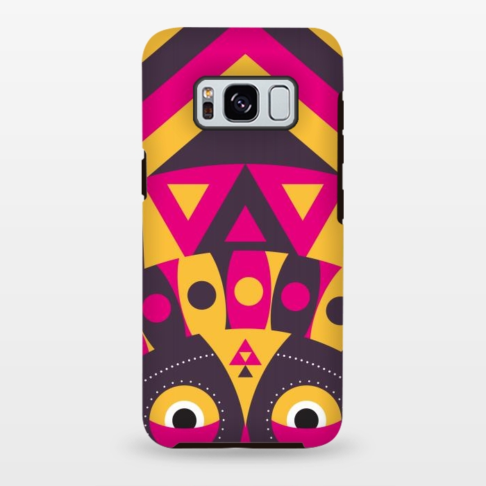 Galaxy S8 plus StrongFit aboriginal tribal mask by TMSarts